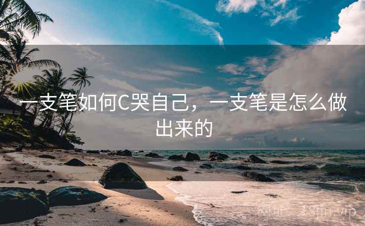 一支笔如何C哭自己，一支笔是怎么做出来的  第2张